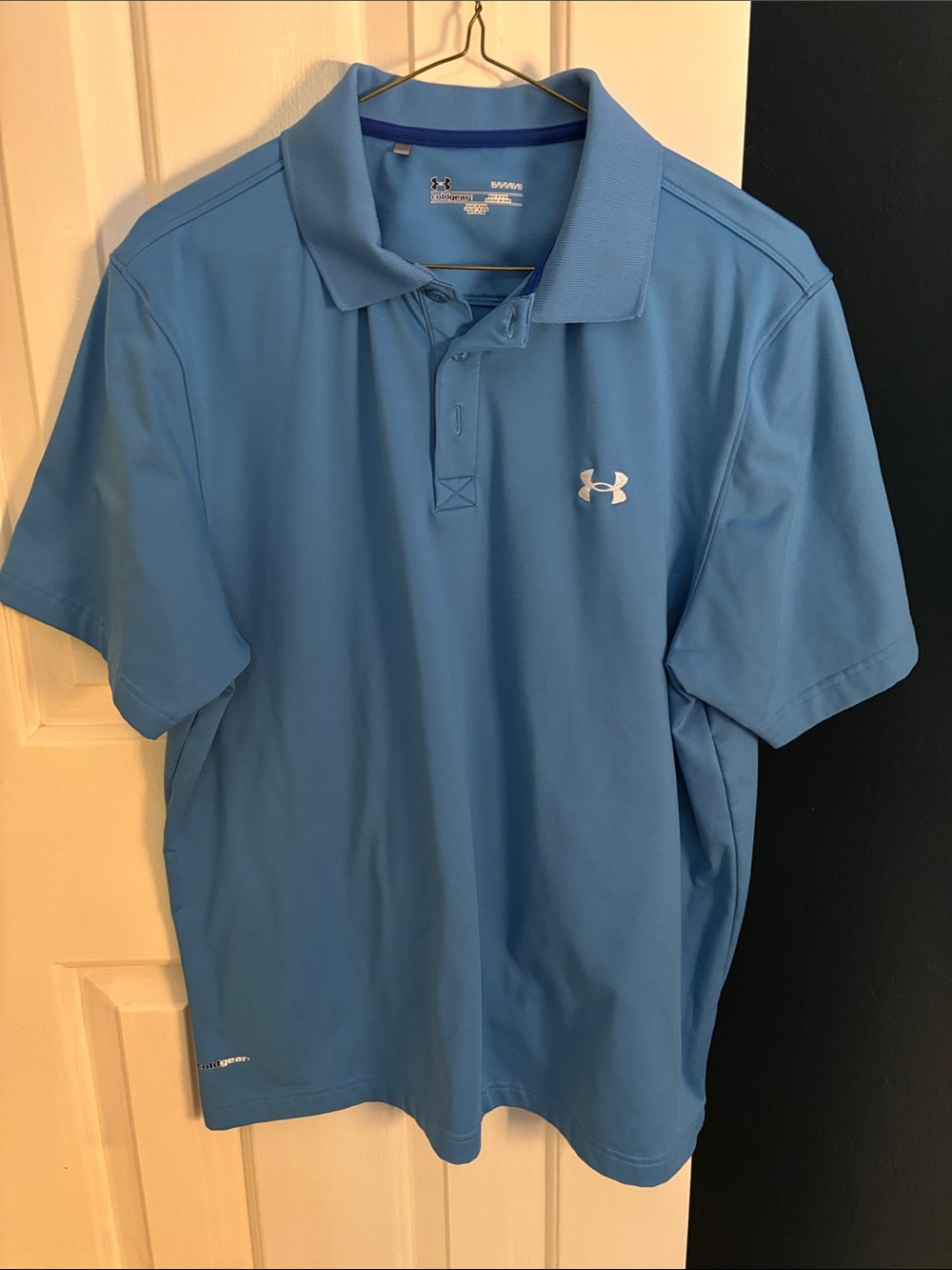 Under Armour Men’s Light Blue Performance Polo